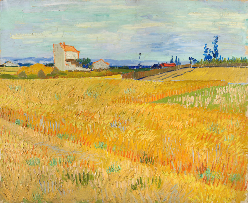 Vincent van Gogh, Landschap met korenveld