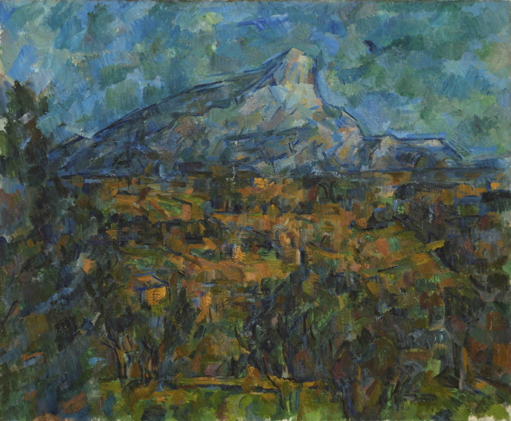 09.ポール・セザンヌ／ｻﾝﾄ･ｳﾞｨｸﾄﾜｰﾙ山、レ・ローヴからの眺め