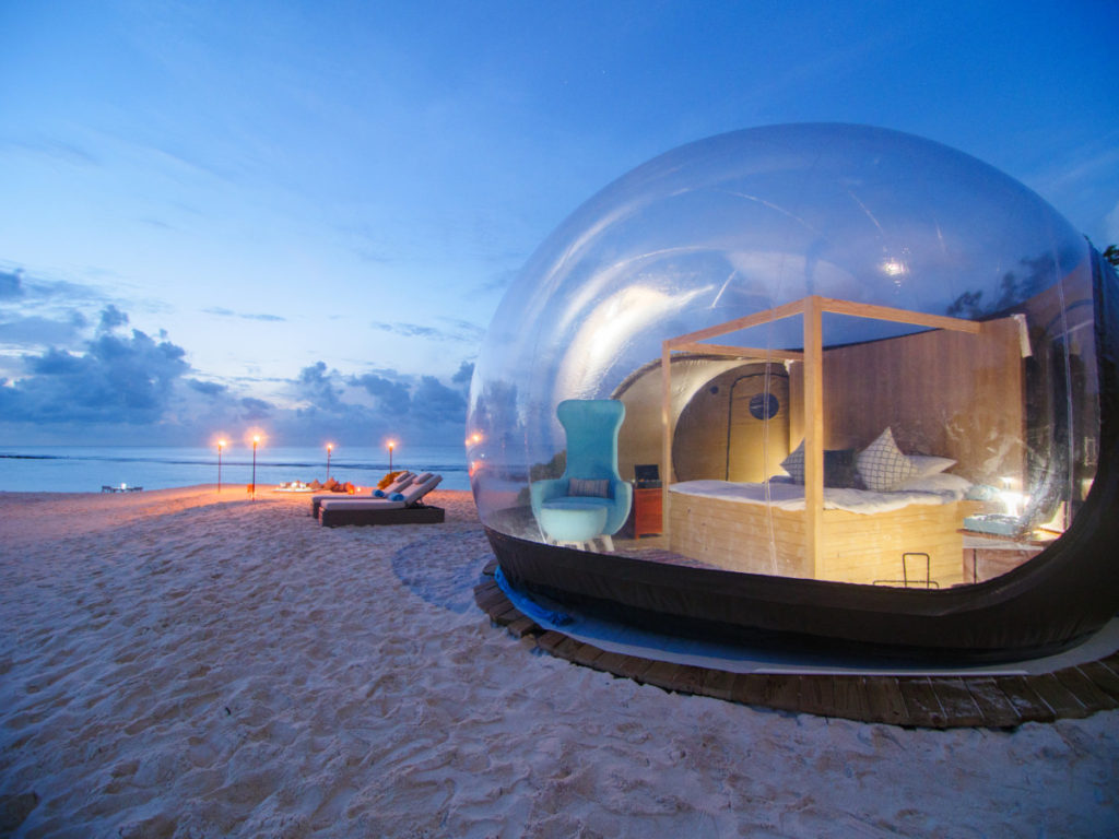 Finolhu - Beach Bubble Tent 5