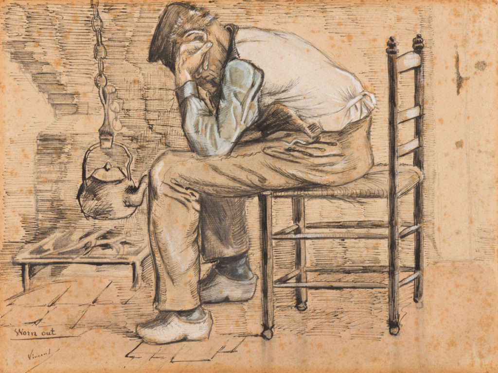 Vincent van Gogh, "Worn out"